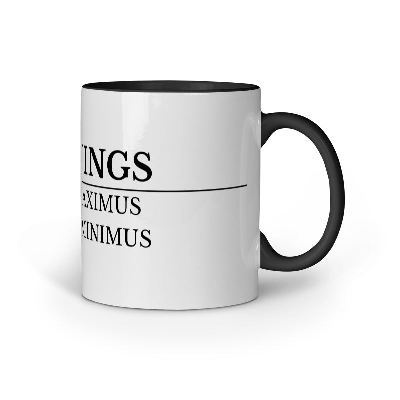 Funny Office Mug – Meetings Input Maximus