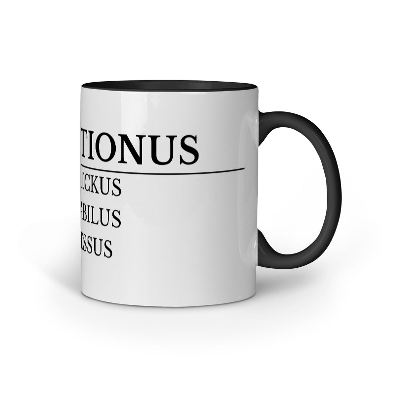 Funny Office Mug – Promotionus Bootlickus Successus