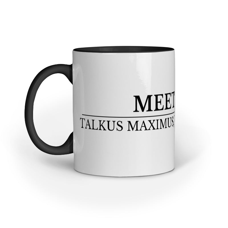 Funny Office Mug – Talkus Maximus: Workus Minimus